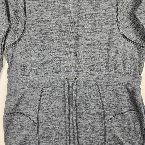 Athleta Dress Give It Your All Knee Long Sleeve Drawstring Hiking TrailGray Sz M - Picture 6 of 16